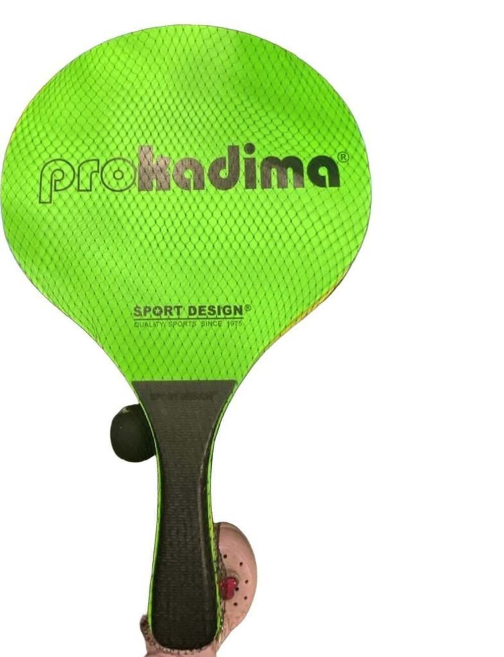 Pro Kadima Sport Design Beach Paddle Set Neon Green Yellow